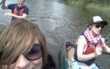 canoeing on the broads