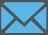 a blue email icon on a grey background